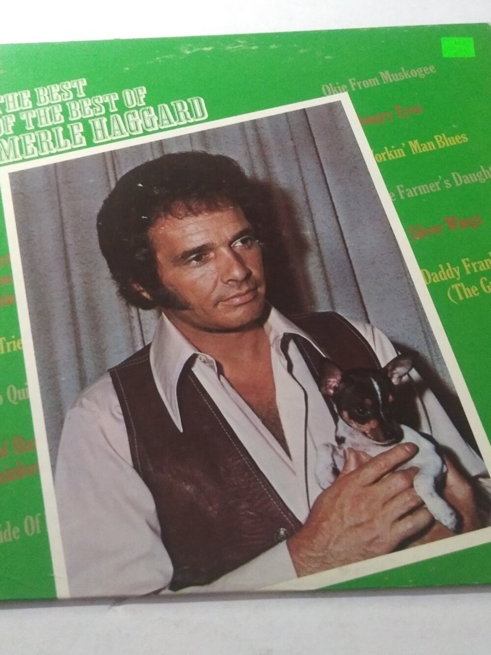 The Best Of The Best Of Merle Haggard VG++ Original Capitol ST-11082 Record 1972